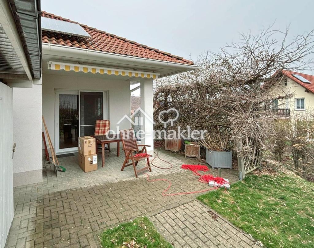 Terrasse am Haus