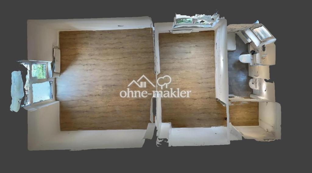 Frisch renovierte 1-Zimmer-Wohnung mit großer Küche in Essen - Photo 4