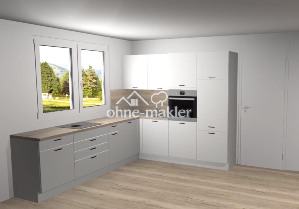 Sonnige 4-Zimmer Wohnung // Garten, EBK und hohen Decken // Neubau in Langenbach - Photo 3