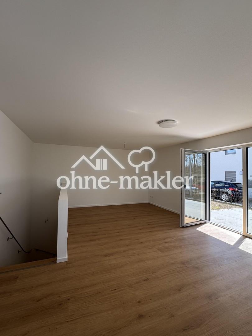 Sonnige 4-Zimmer Wohnung // Garten, EBK und hohen Decken // Neubau in Langenbach - Foto 1