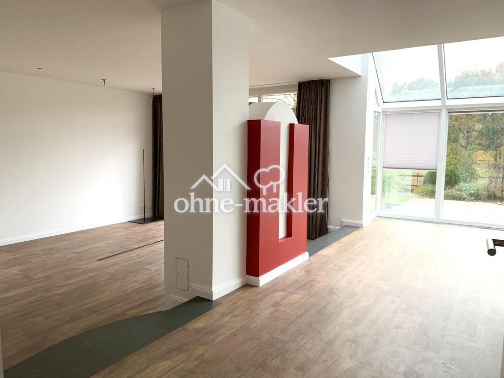 Wohnbereich ohne Möbel