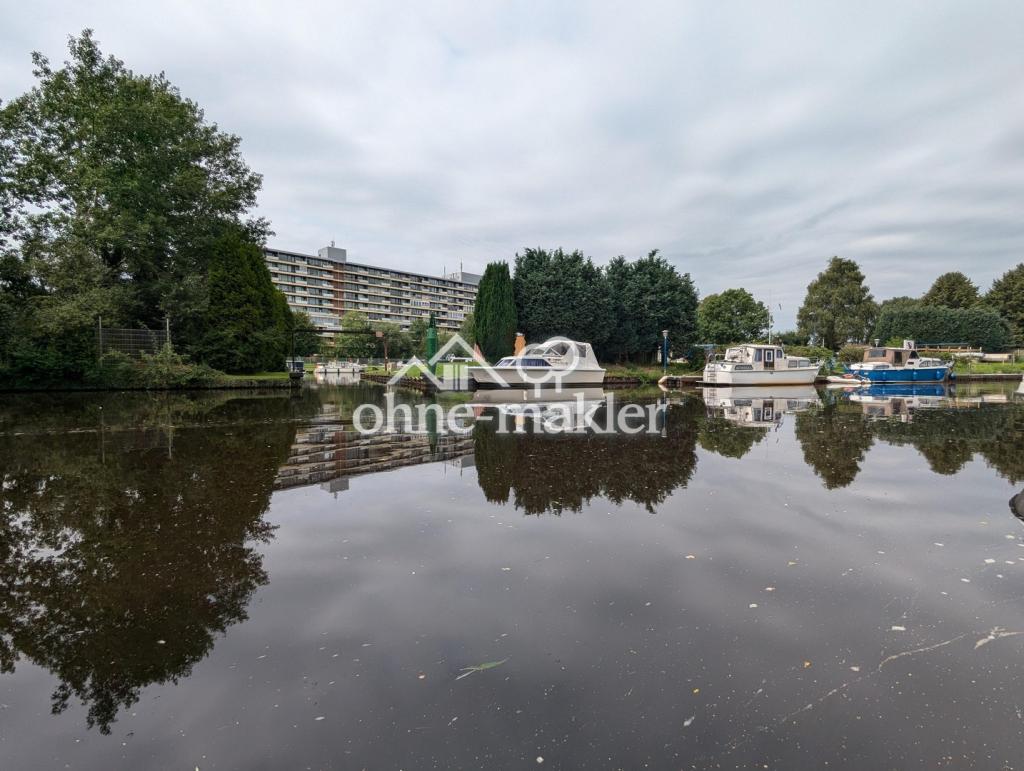 Blick vom Hafen