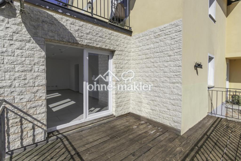 Balkon mit Zutritt Wintergarte