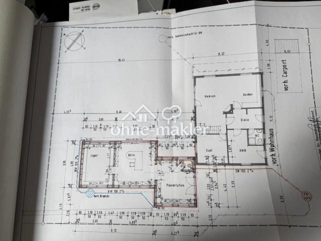 Grundriss EG EFH u. Anbau