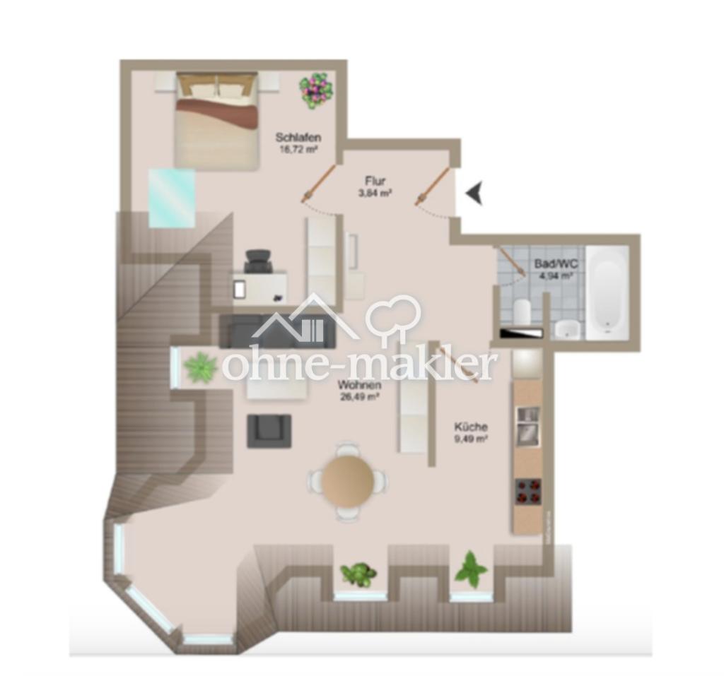 Wohnungsgrundriss