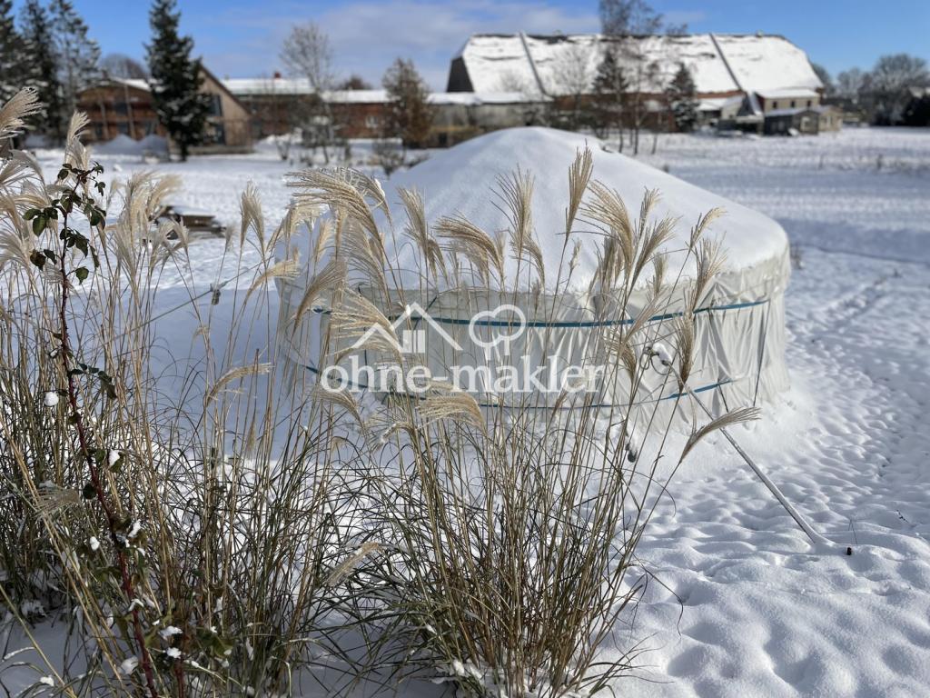 Garten im Winter