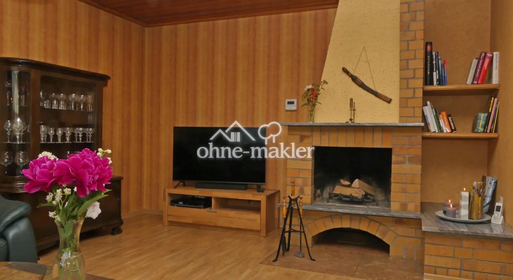 EG Wohnzimmer / Kamin