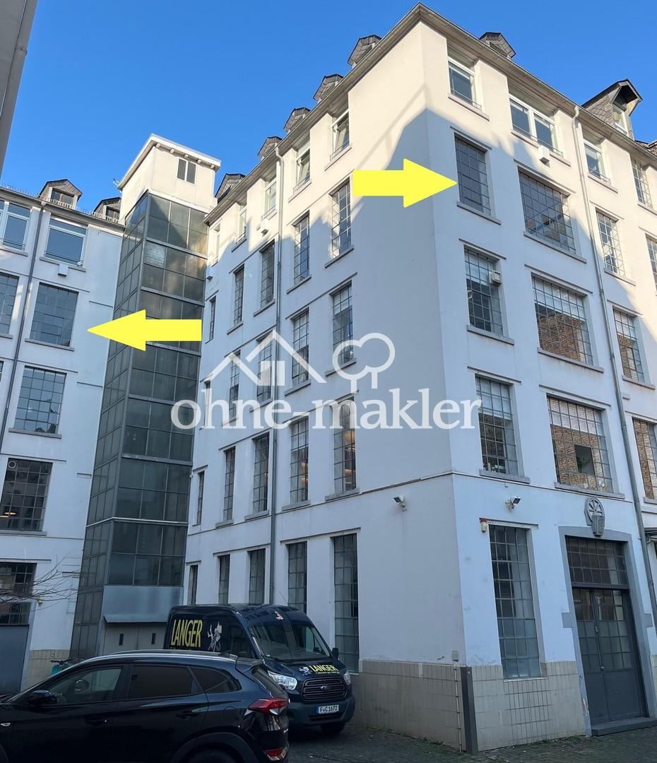 Außenansicht Hinterhaus, 3.OG