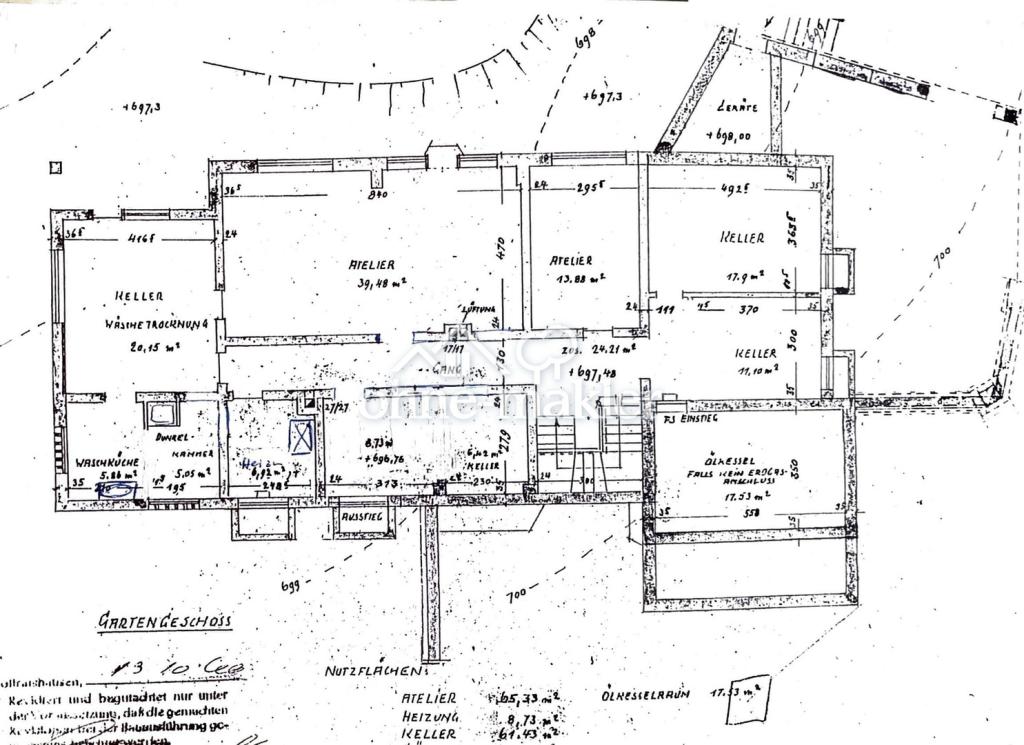 Grundriss UG (Bestand)