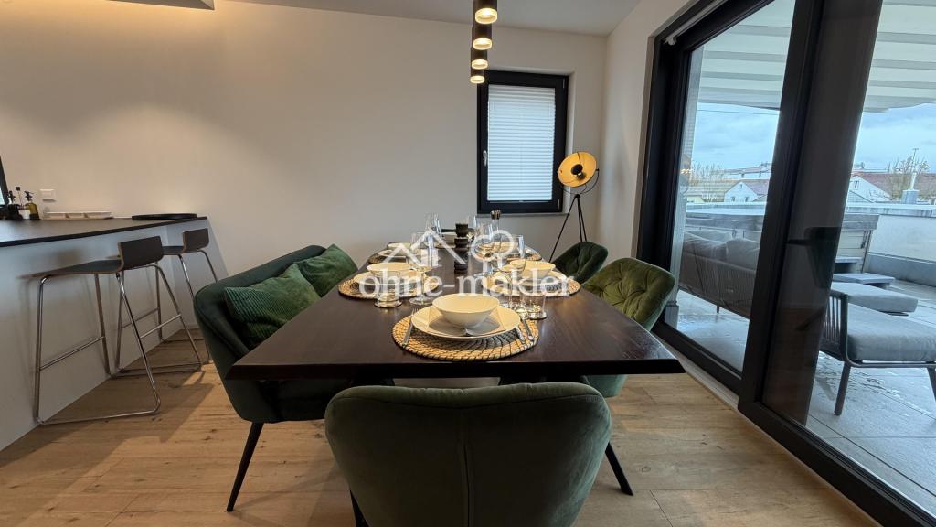 Exklusives Penthouse mit Whirlpool & Top-Anbindung nach Basel – voll möbliert auf Zeit zu vermieten - Photo 4