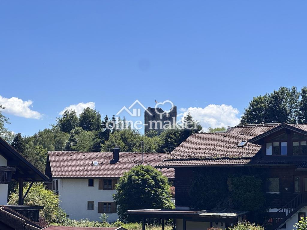 Ausblick zur Ruine