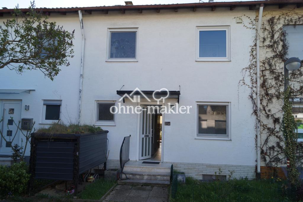 Blick aufs Haus Front