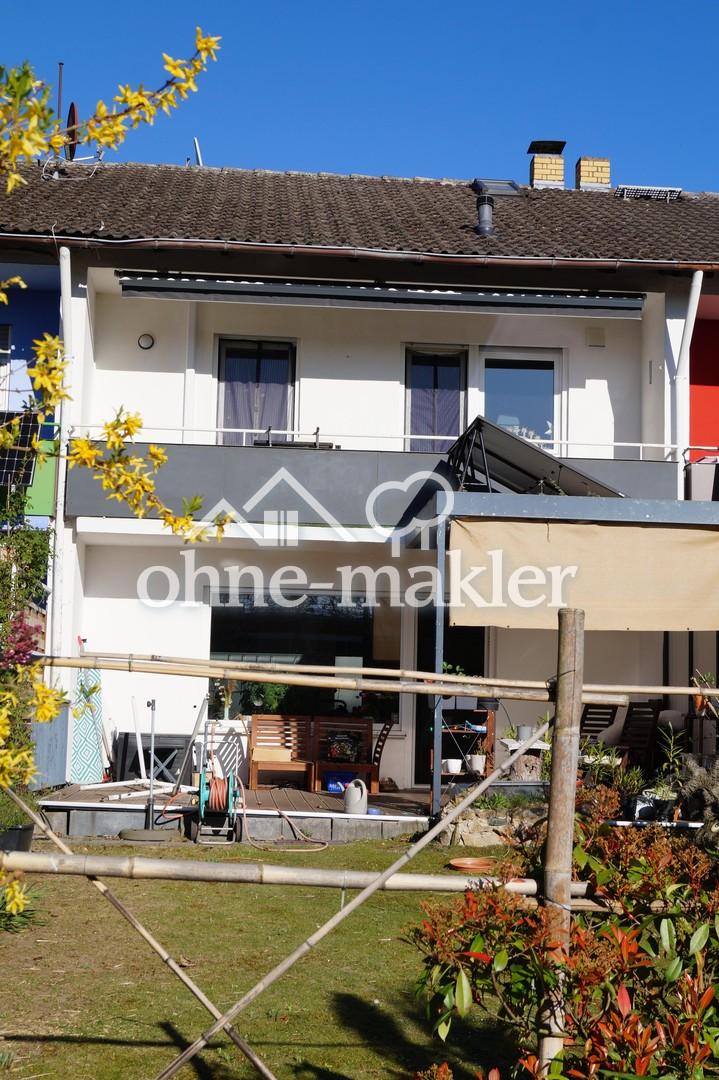 Blick aufs Haus rückwärtig