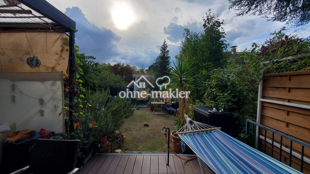 Blick aus dem Wohnzimmer
