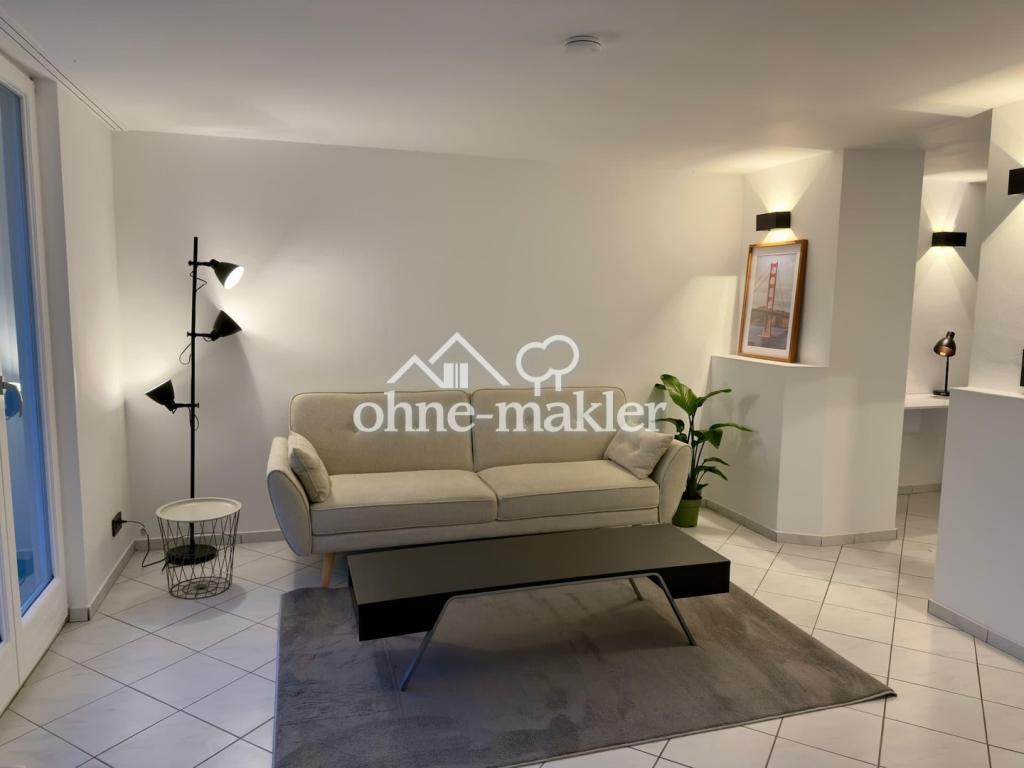 Voll ausgestattete helle Wohnung & Parkplatz im Souterrain mit Whirlpool & Garten - Foto 1