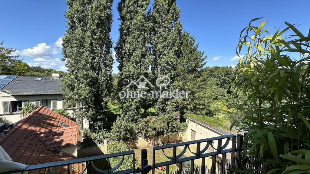 Blick vom hinteren Balkon