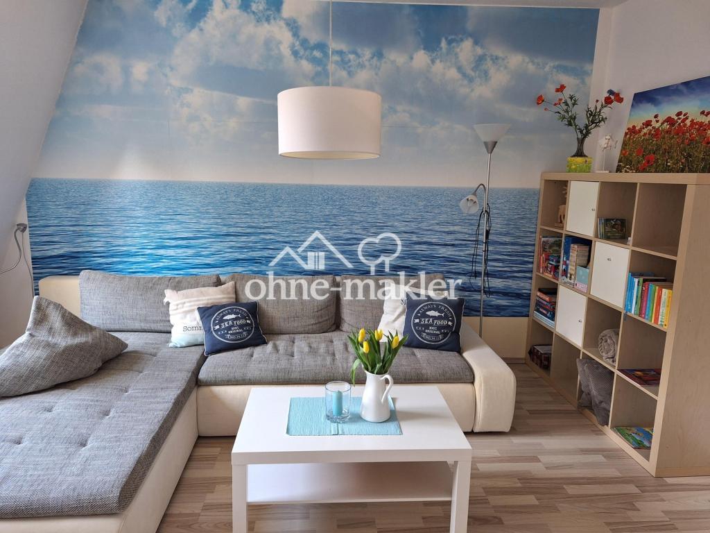 Wohnzimmer von der Küche aus