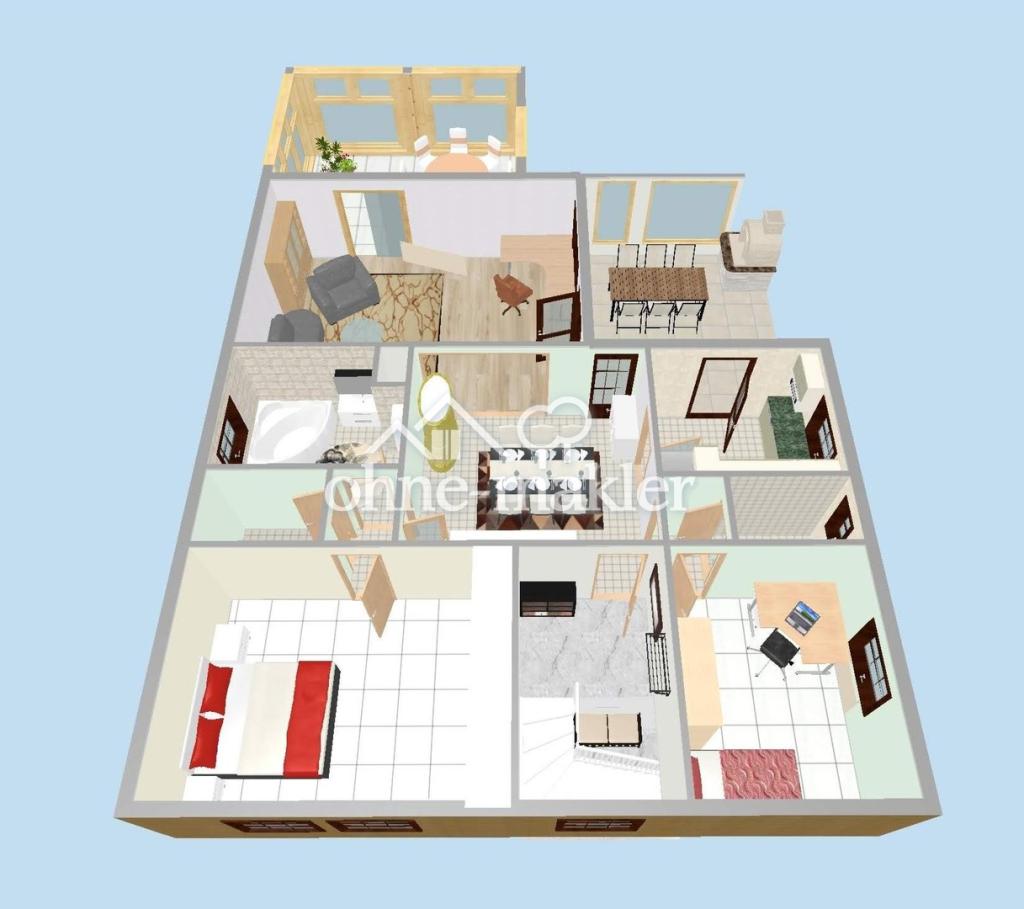 Obergeschoss 3D