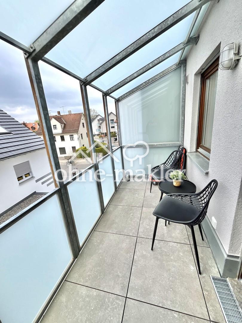 Balkon - überdacht