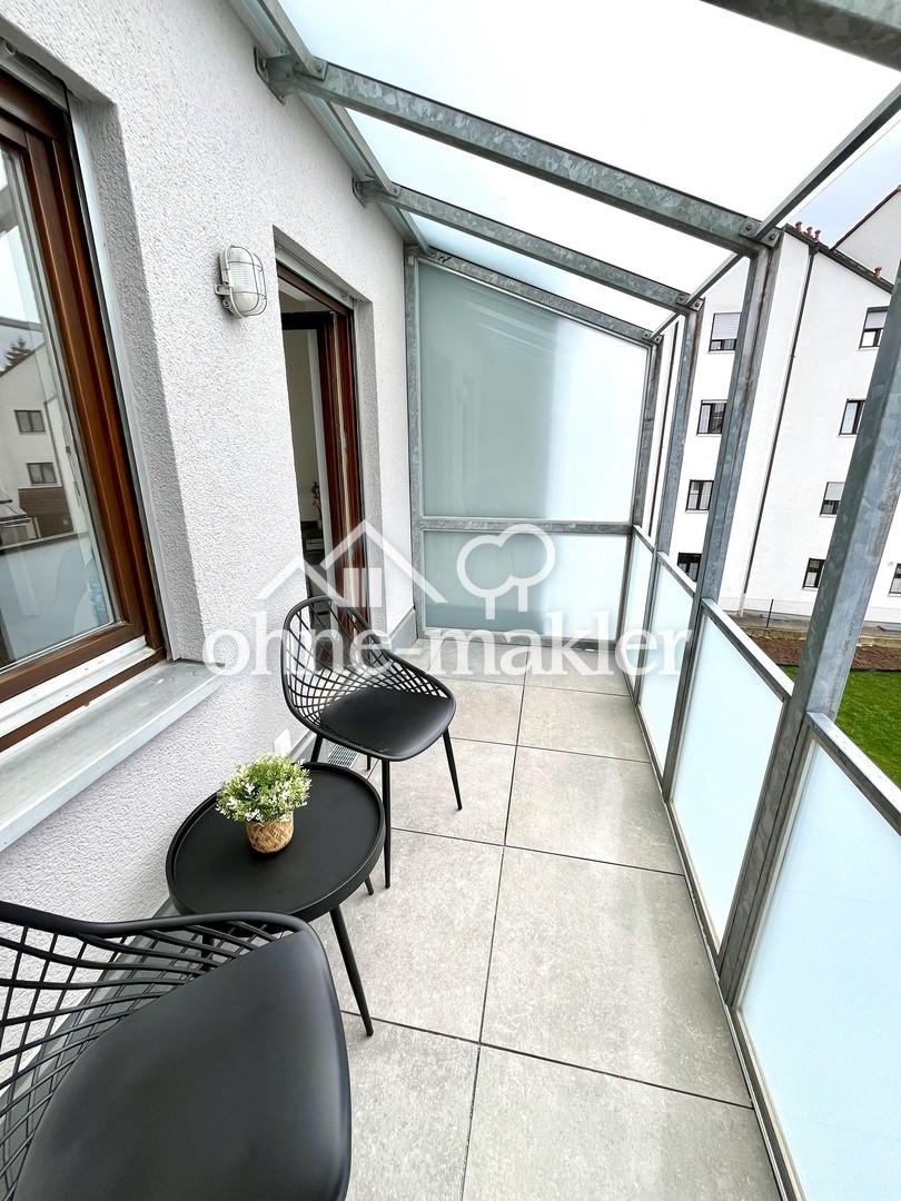 Balkon - überdacht