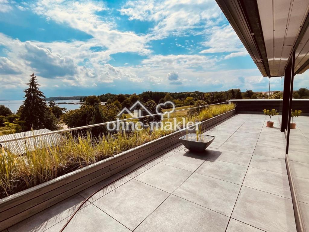 Uneinsehbare Dachterrasse