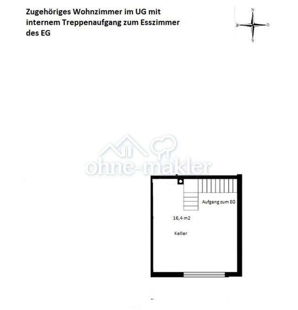 Souterrainzimmer EG