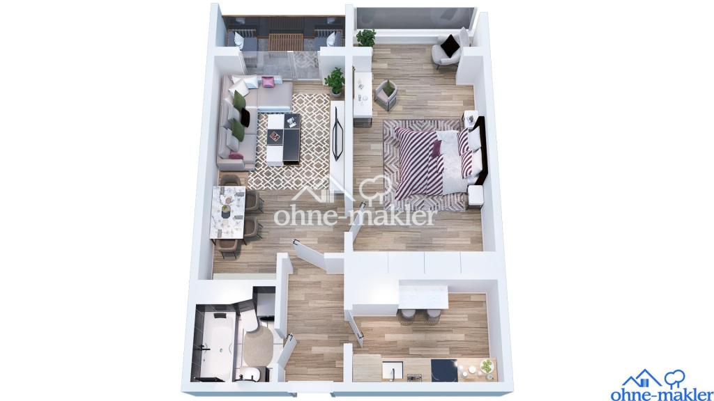 Grundriss Wohnung