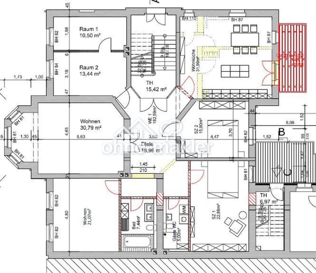 6 Zi Wohnung im Giebichenstein mit Stellplatz - Photo 5