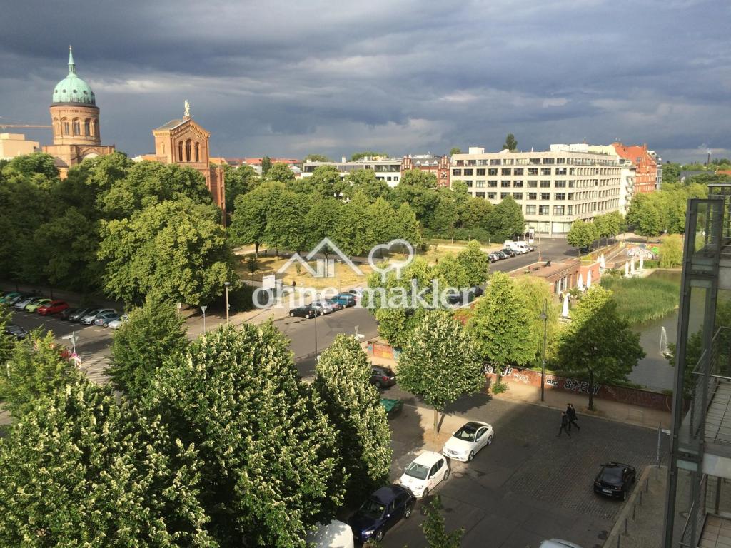 Blick vom Schlafzimmer 