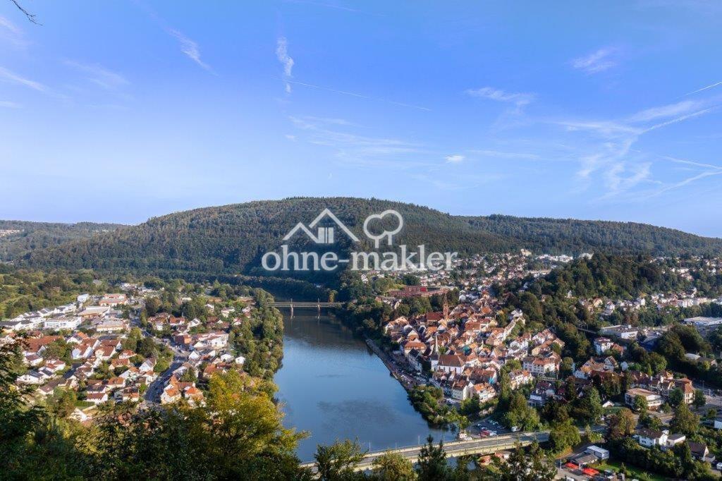 Blick von oberhalb Haus