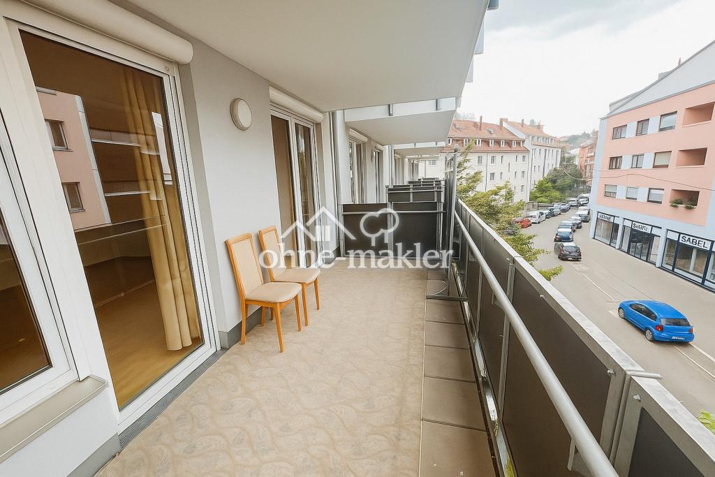 Balkon platz für Esstisch 