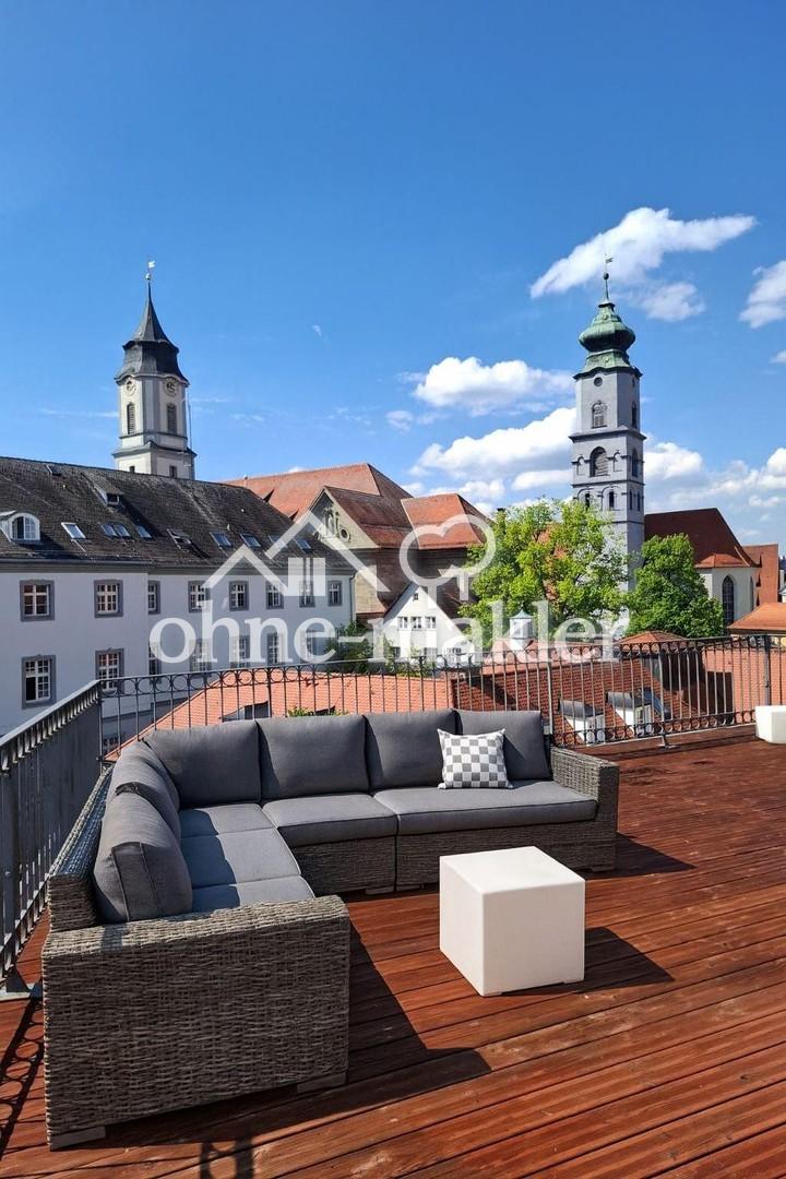 Teilansicht Dachterrasse