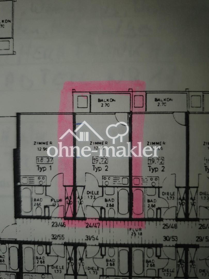 Grundriss Appartment 24
