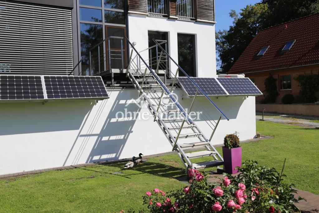 Treppe zum Garten