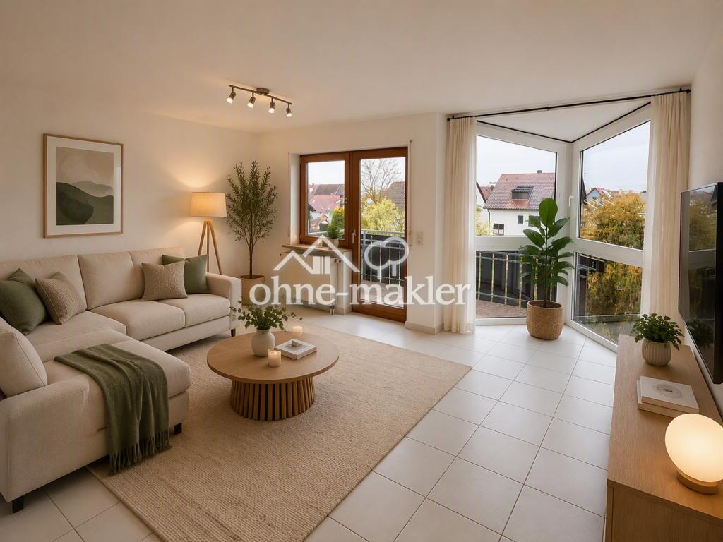 Einziehen & Wohlfühlen: Lichtdurchflutete 2-Zi-Wohnung in Maichingen - Photo 1