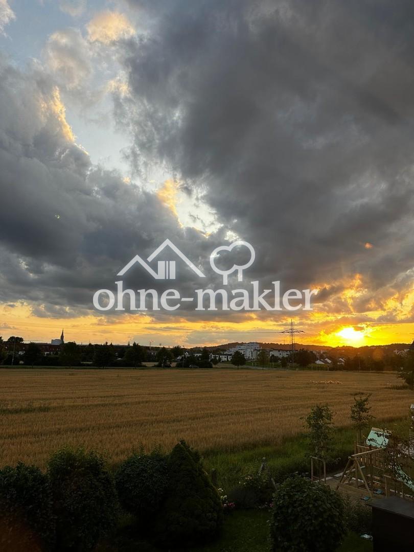 Ausblick vom Balkon