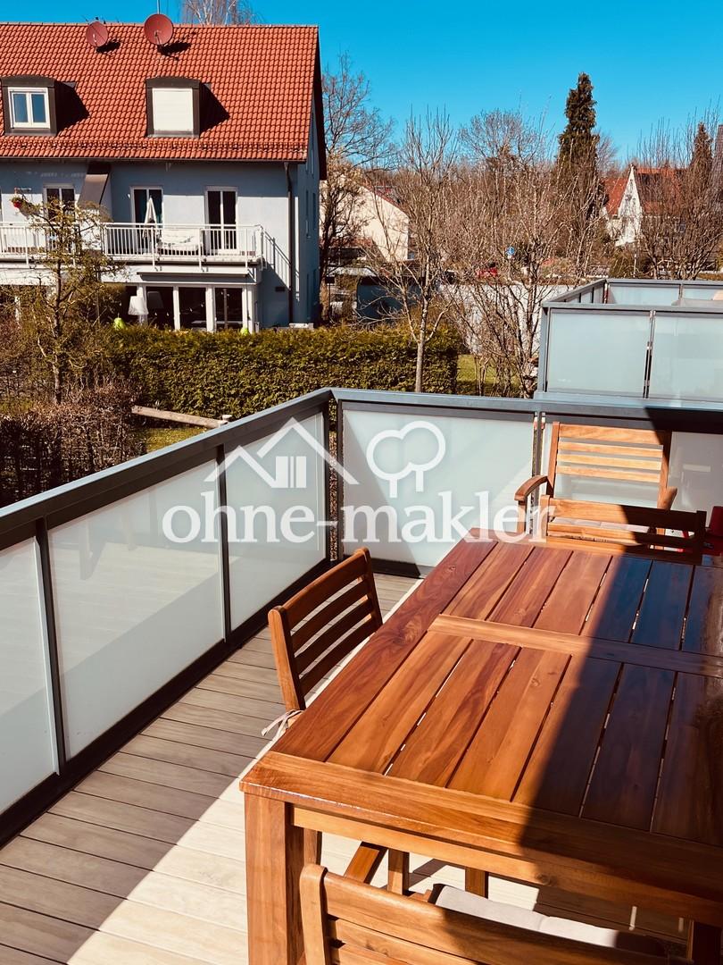 Großer Balkon