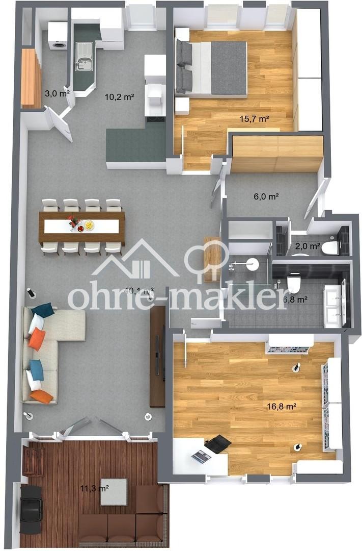 3D Grundriss