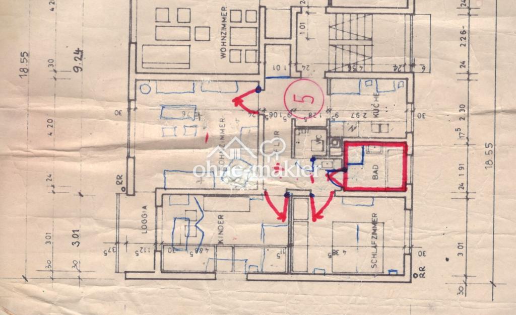 Grundriss Wohnung