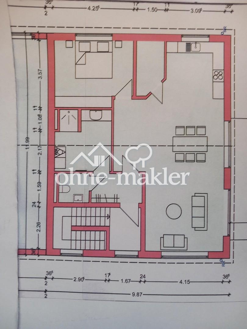 Grundriss Büro/Praxis