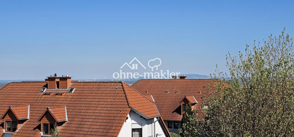 Fernblick vom Balkon