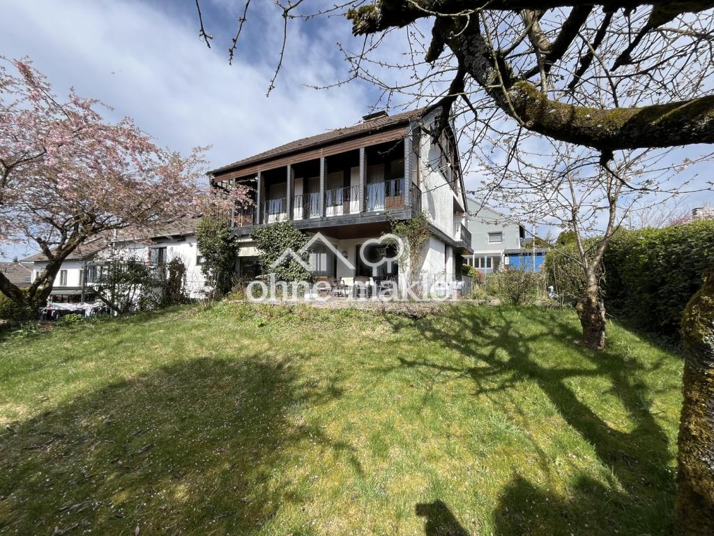 Gartenansicht mit Südterrasse