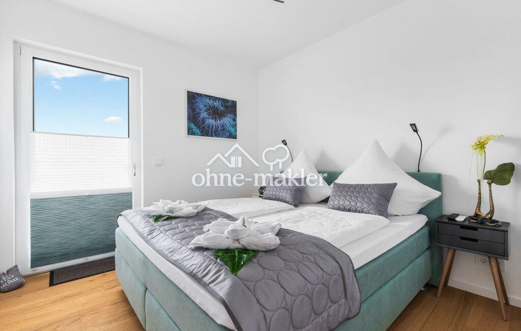Schlafzimmer 1, Zugang Balkon