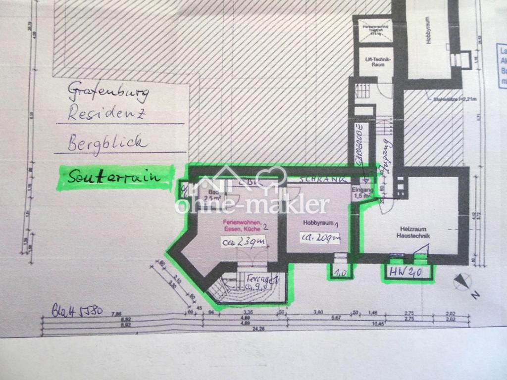 Lageplan Residenz
