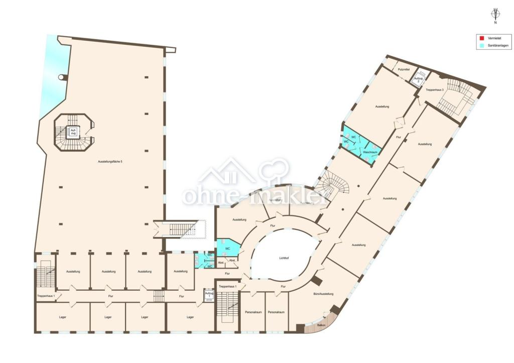 Muster Grundriss 1. OG