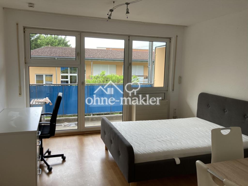 Möblierte 1-Zimmer-Wohnung mit Balkon & TG-Stellplatz in Regensburg - Foto 3