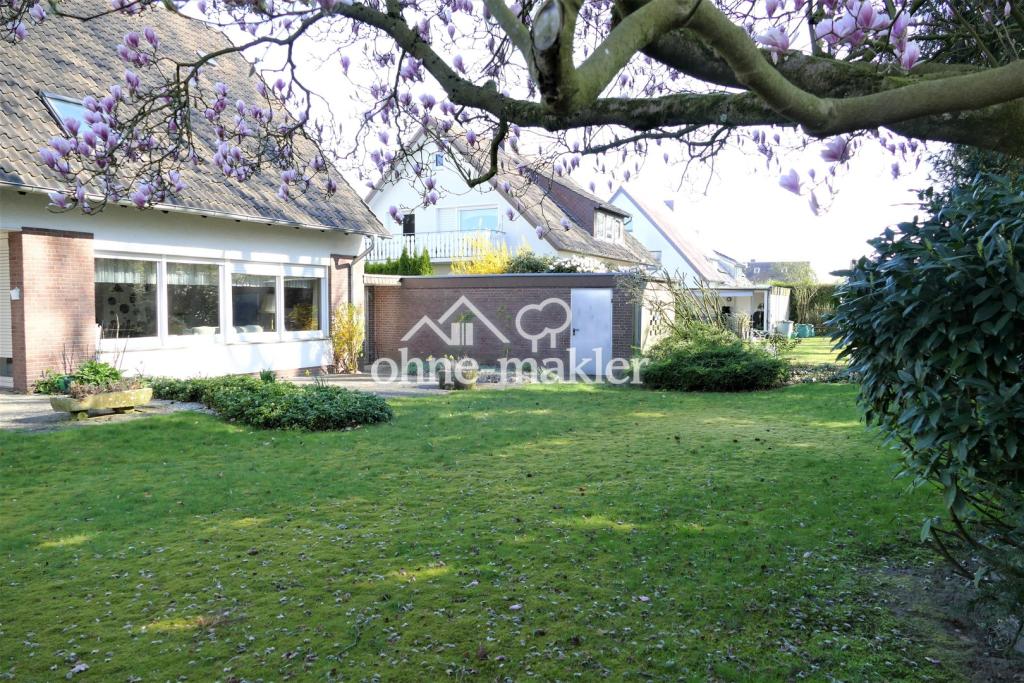 Blick auf Garage