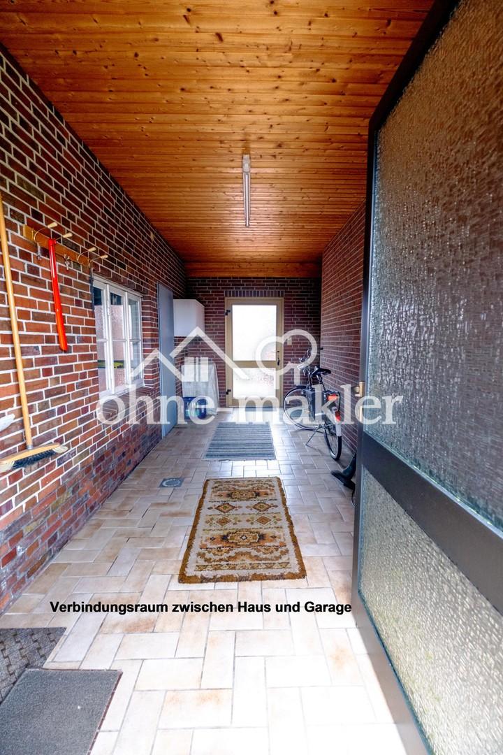 Verbindungsraum Haus/Garage
