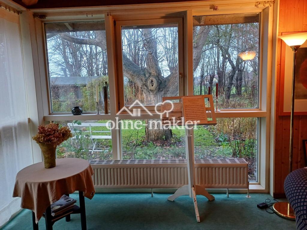 Wohnzimmer Gartenblick
