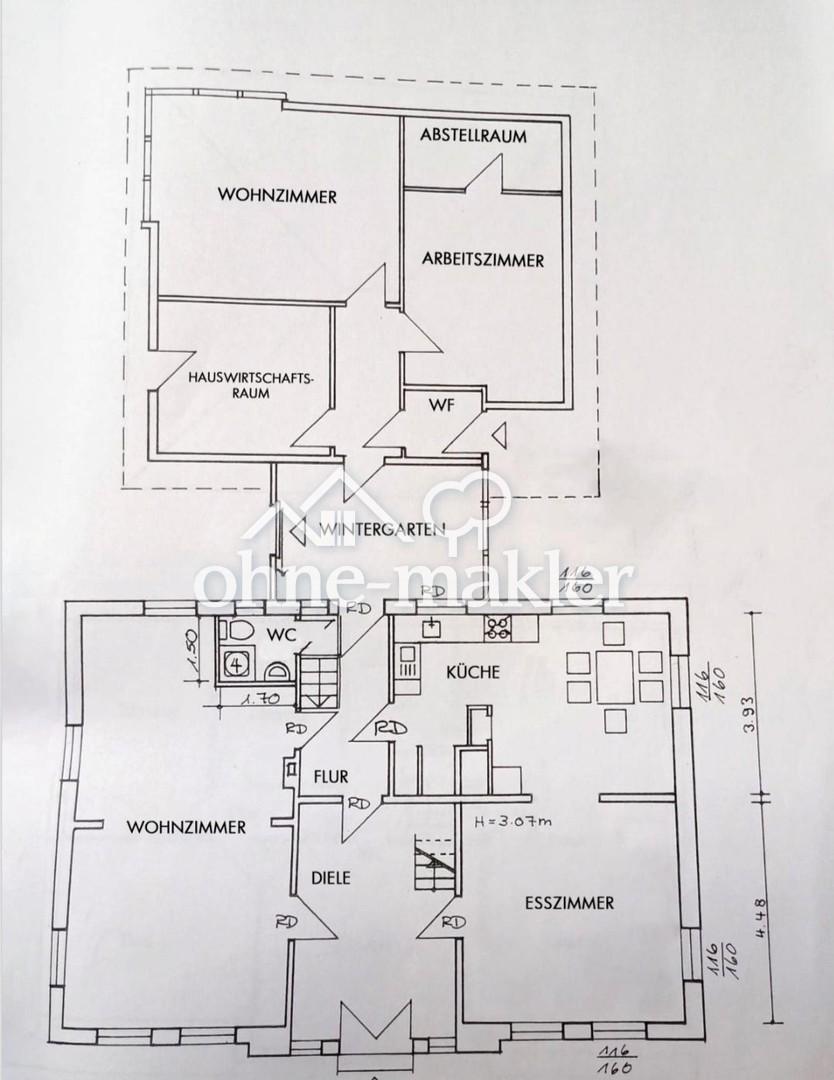 Grundriss Erdgeschoss